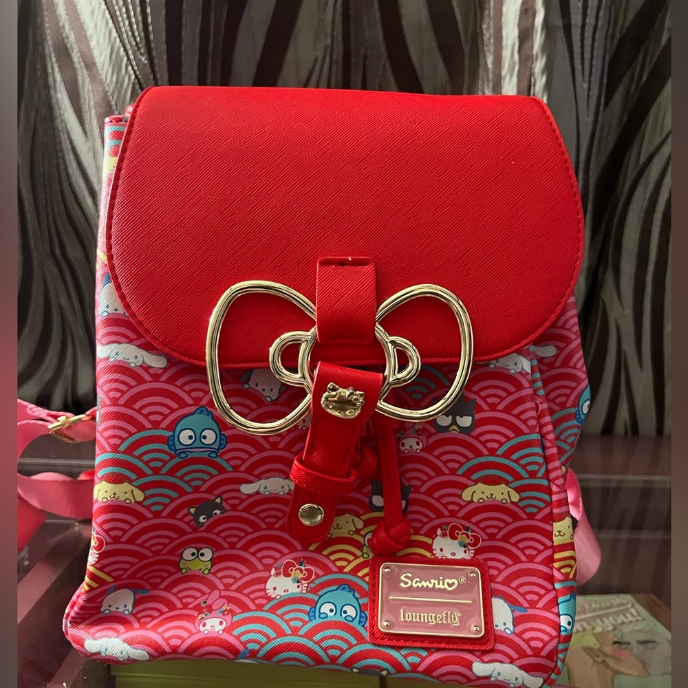Hello kitty loungefly 60th anniversary backpack